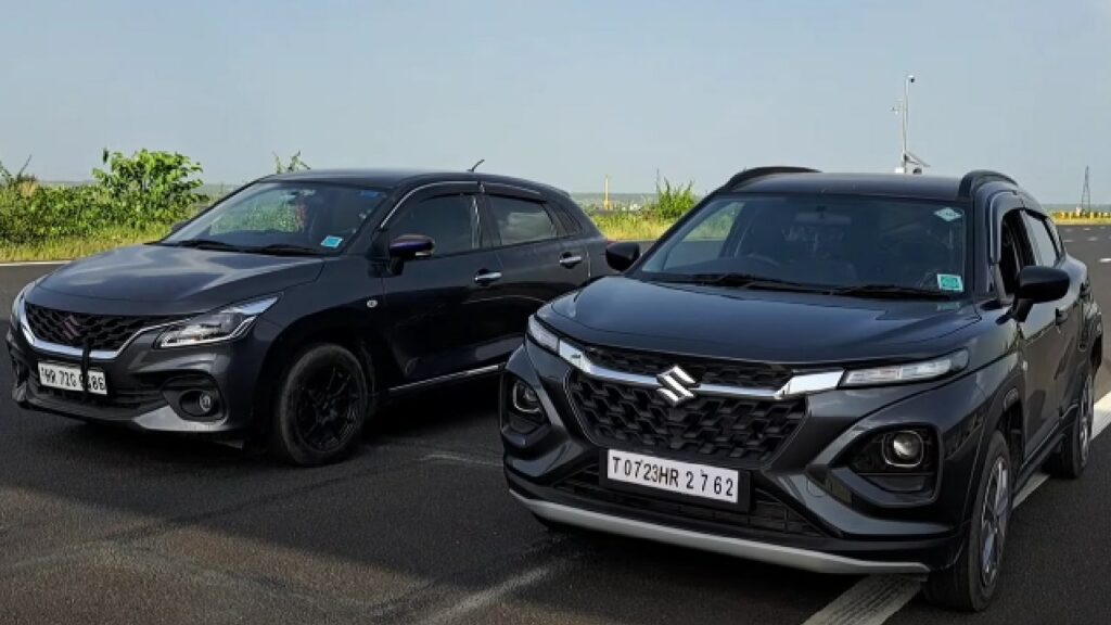 Maruti Baleno vs Fronx Drag Race