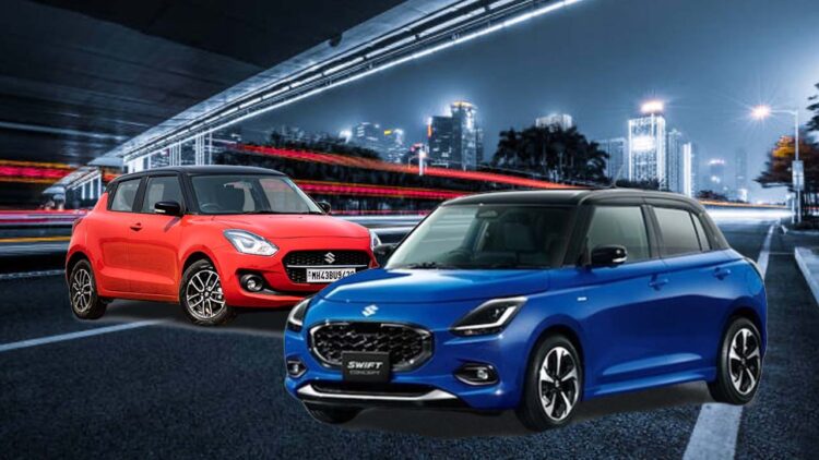maruti suzuki swift vs new 2024 model
