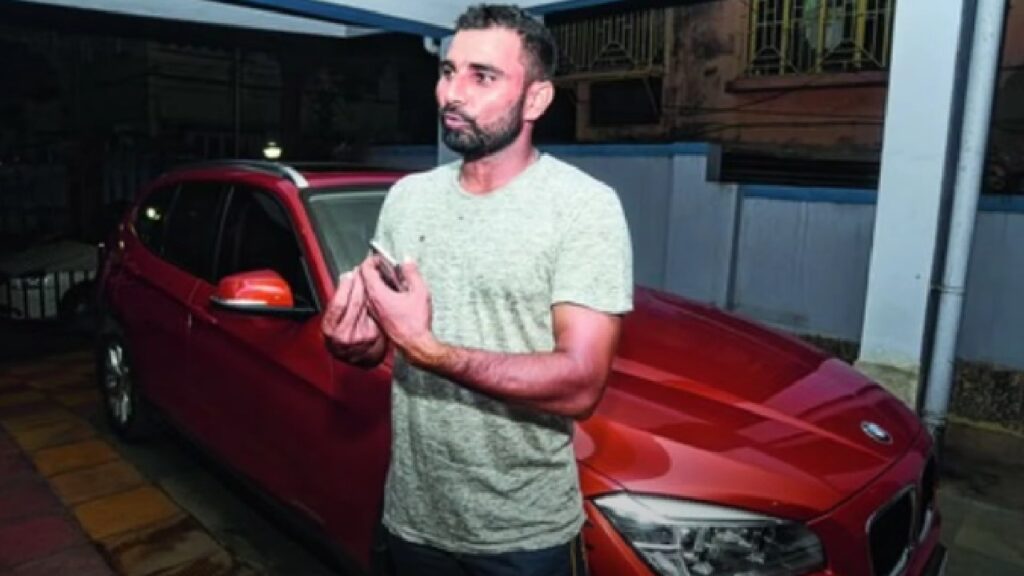 Bmw X5 of Mohammed Shami