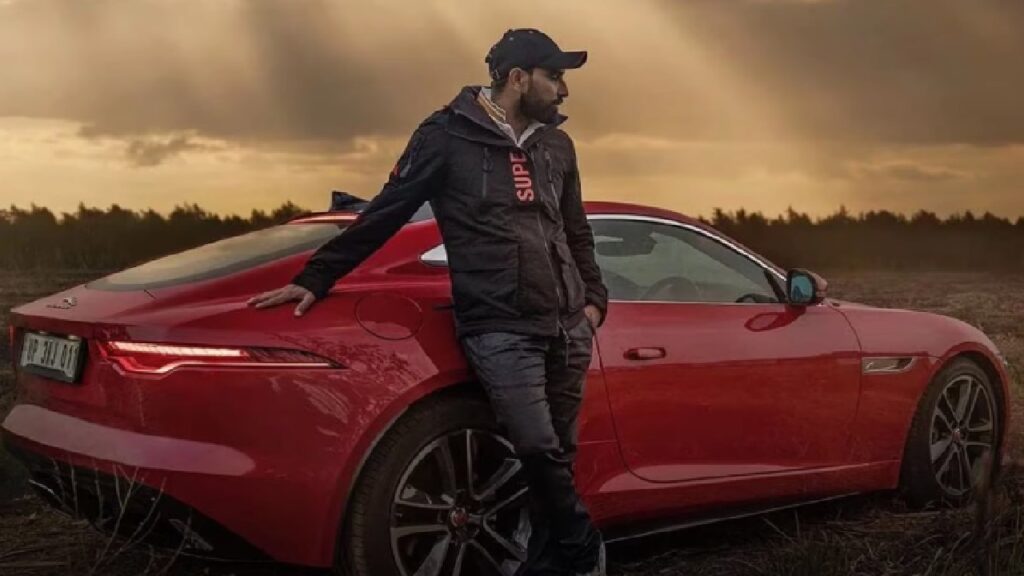 Jaguar F type of Mohammed Shami