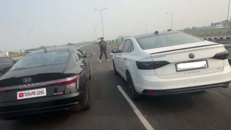 New Hyundai Verna Vs Vw Virtus Drag Race