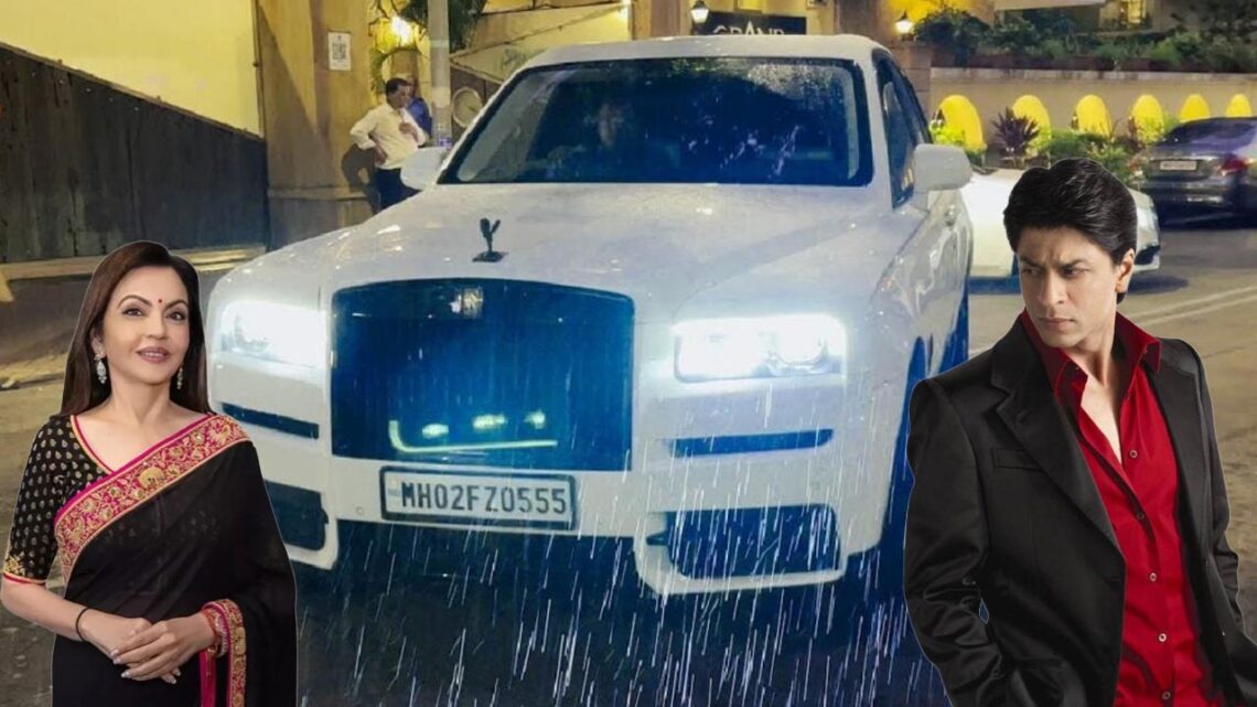 rolls royce cullinan nita ambani shahrukh khan
