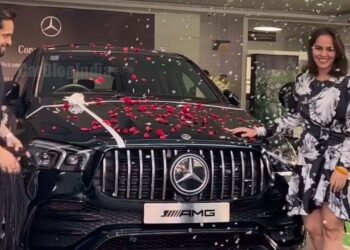 saina nehwal mercedes amg gle 53 amg