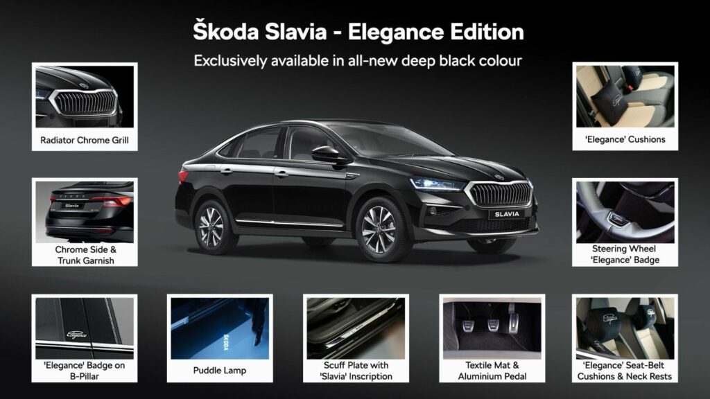 skoda slavia elegance edition features