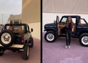 Maruti Suzuki Jimny Converted into 1966 Ford Bronco