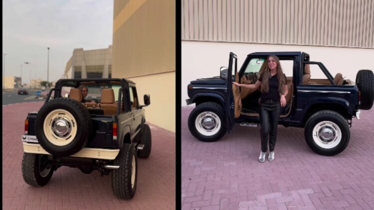 Maruti Suzuki Jimny Converted into 1966 Ford Bronco