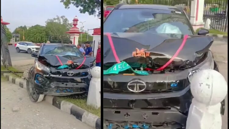 Tata Nexon Ev Hits Divider