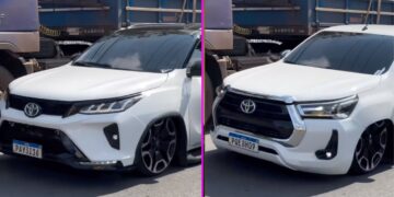 Low Rider Toyota Fortuner and Hilux