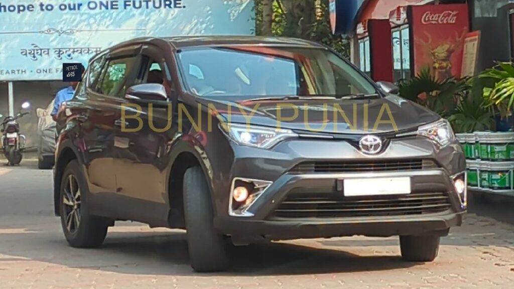 Toyota Rav4 Testing in India