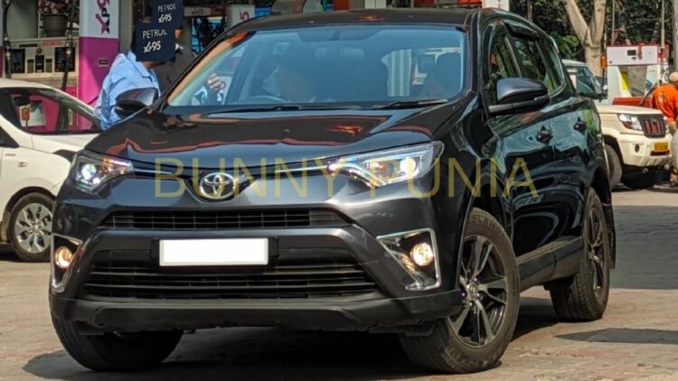 Toyota RAV4 Testing in India