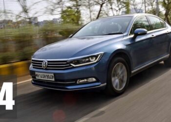 volkswagen passat india front three quarters