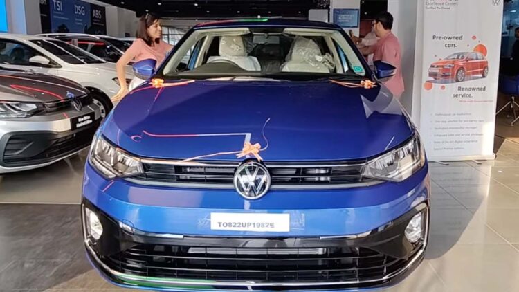 vw virtus delivery showroom