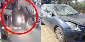 2 Bulls Attack Maruti Baleno