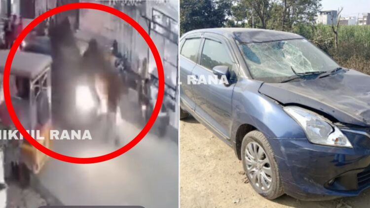 2 Bulls Attack Maruti Baleno