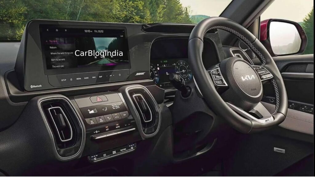 2024 Kia Sonet Leaked - Interior Layout