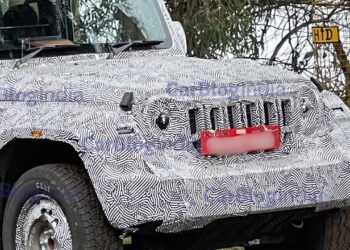 5-door Mahindra Thar Grille Design