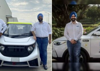 BluSmart Founder Anmol Singh Jaggi Gensol Engineering 2-seater Electric Car