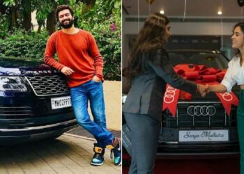 Cars of Sam Bahadur Cast - Vickey Kaushal Range Rover Vogue Sanya Malhotra Audi Q8