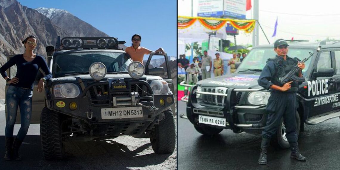 Gul Panag Police Force Mahindra Scorpio