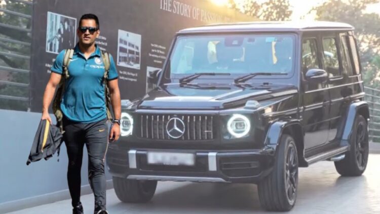 MS Dhoni Mercedes G63 AMG