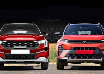 New Kia Sonet vs New Tata Nexon Facelift Comparison