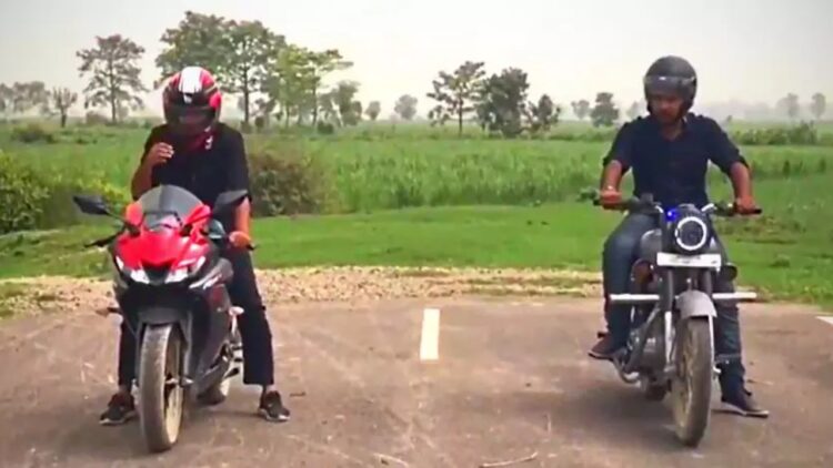 Old Royal Enfield Bullet 350 Vs Yamaha R15