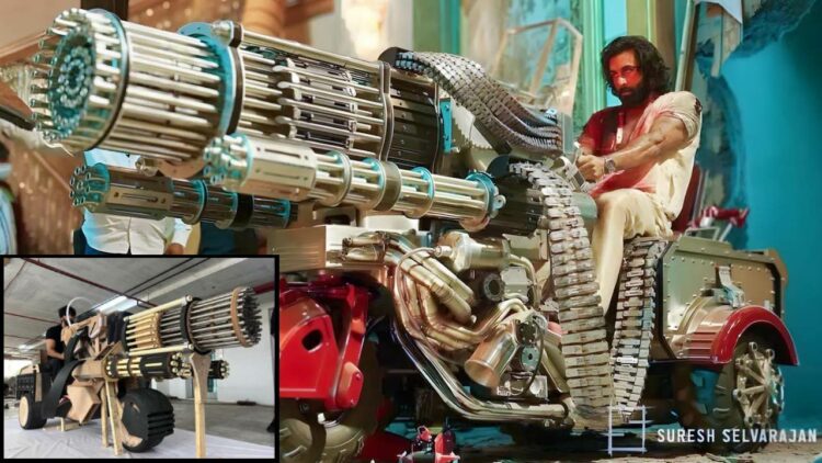 Ranbir Kapoor war machine animal