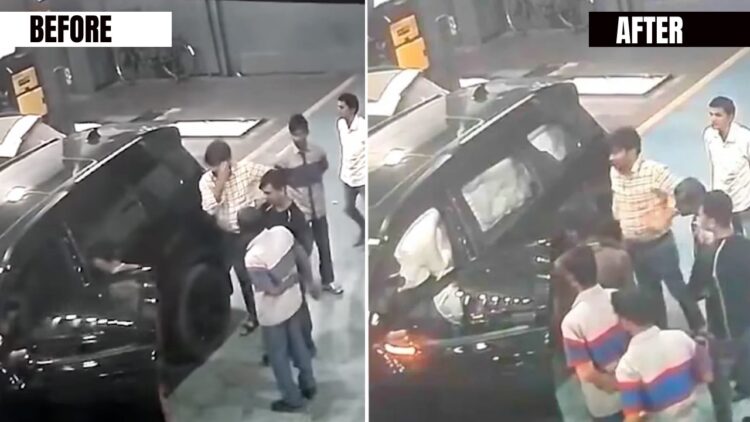 Tata Safari Airbags Deploy Service Centre-2