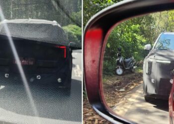 Baby Toyota Fortuner Spied India