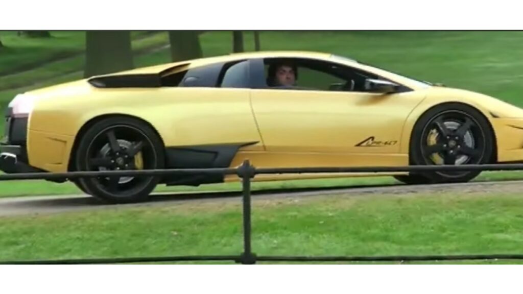 Bobby Deol with his Lamborghini Murcielago