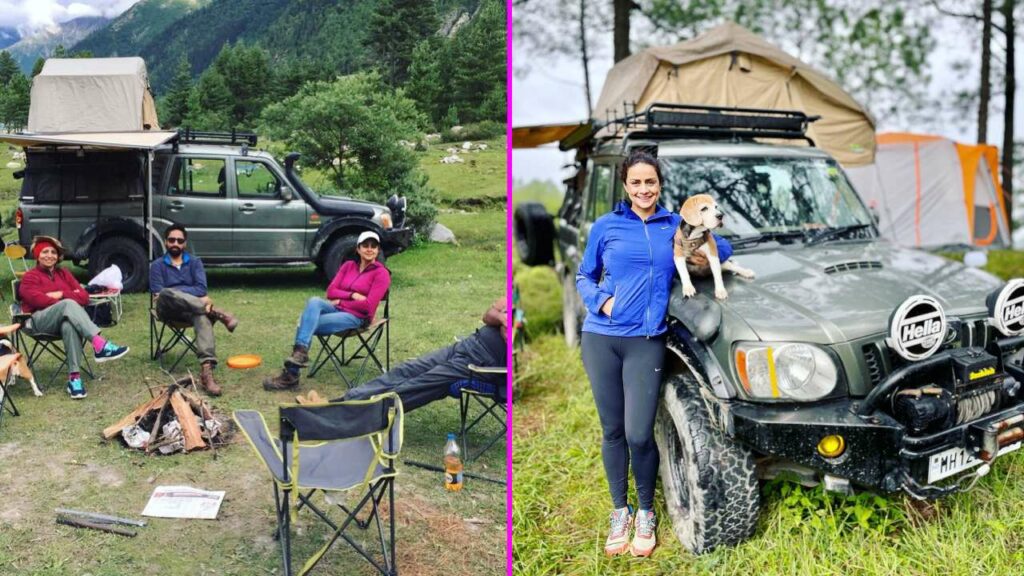 Gul Panag in Mahindra Scorpio Getaway