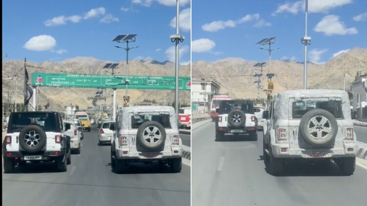 5-door Mahindra Thar Jeep Wrangler