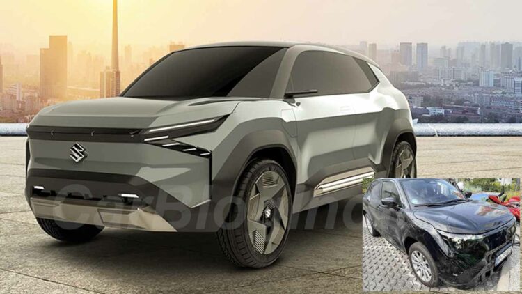 maruti evx front three quarters spy image