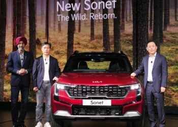 Kia Sonet Facelift Unveiled