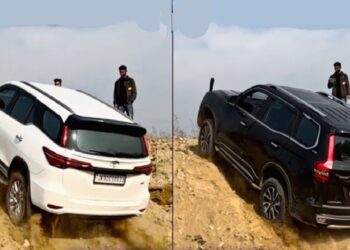 mahindra scorpio n vs toyota Fortuner off road comparison