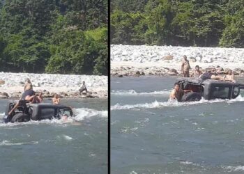 Mahindra Thar River Rescue