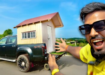 Man Makes House on Isuzu D-Max V-Cross