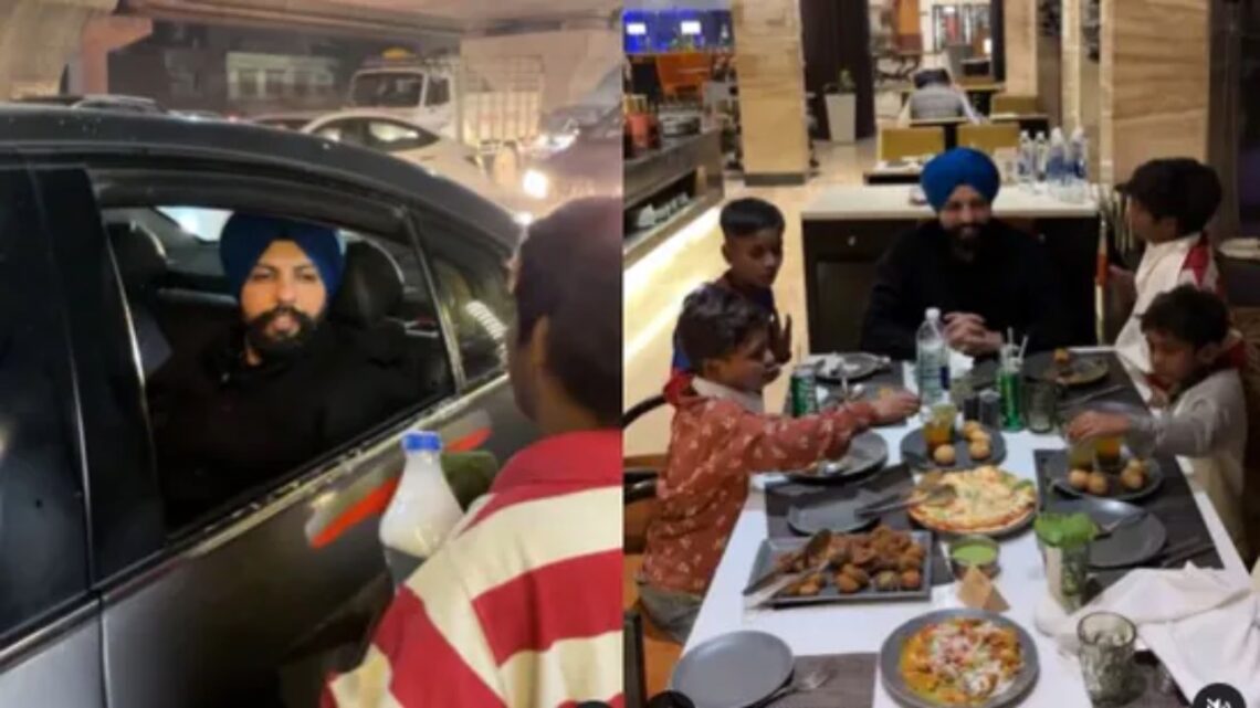 man takes children cleaning cars to 5-star hotel for dinner