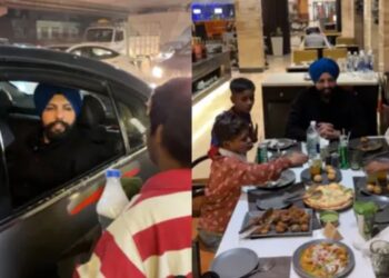 man takes children cleaning cars to 5-star hotel for dinner