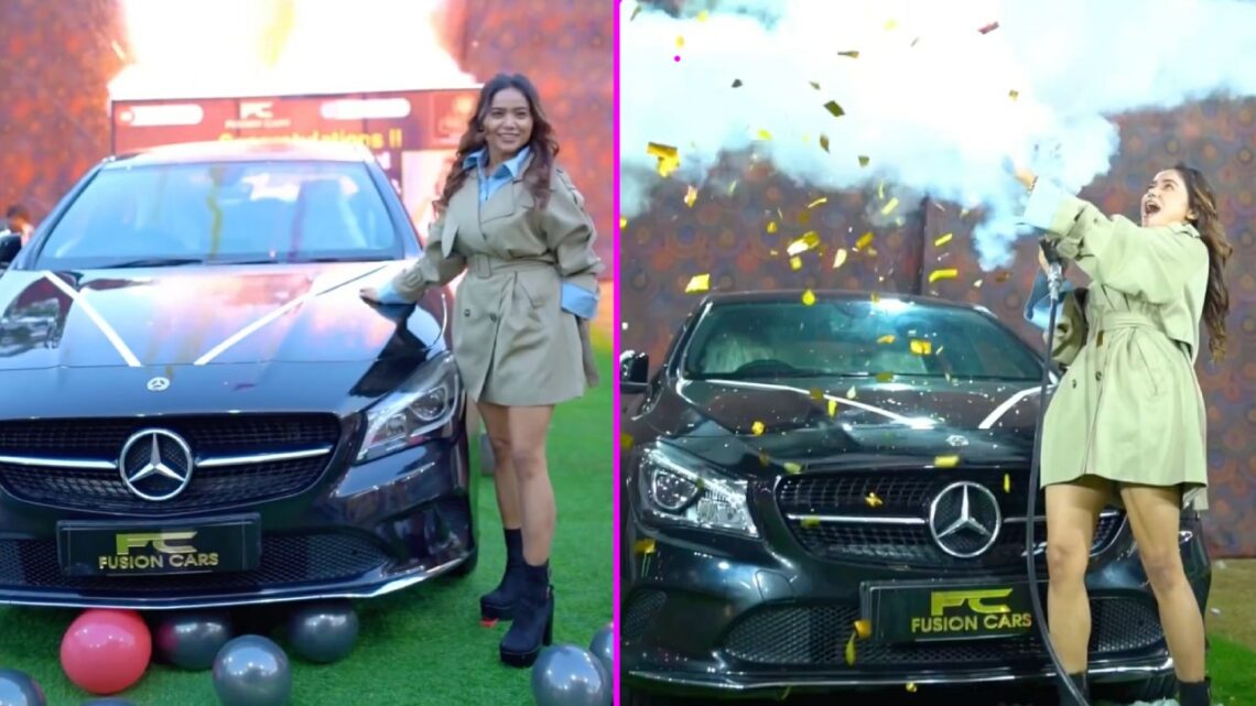 Manisha Rani Buys Mercedes benz Cla 200