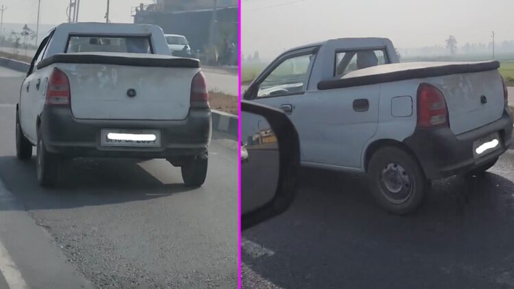 Maruti Alto based Mini Pickup Truck