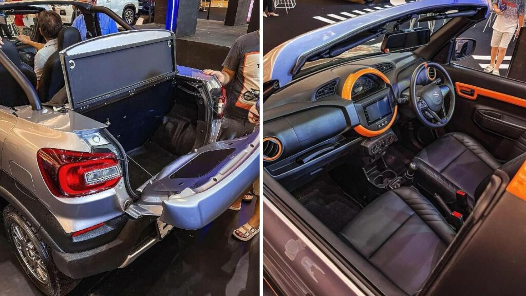 Roofless Maruti S-Presso Modifications
