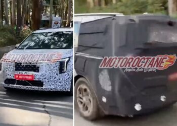 New 2024 Kia Carnival Spotted Testing