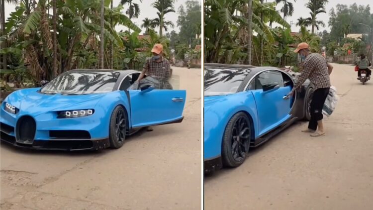 Ragpicker Seen Driving Bugatti Chiron