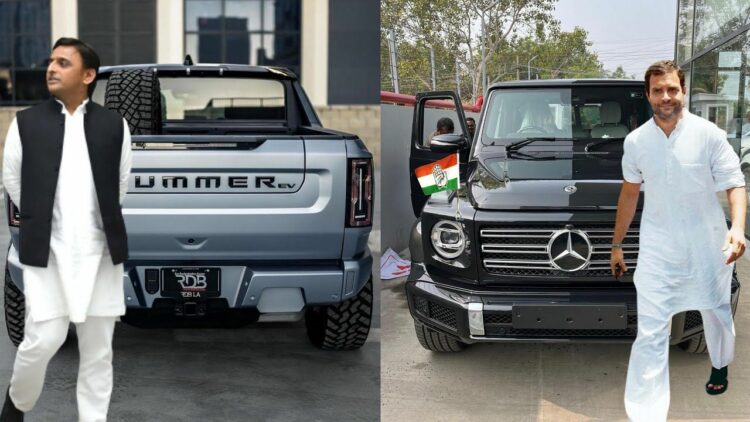 Rahul Gandhi Vs Akhilesh Yadav Car Collection