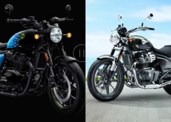 Royal Enfield Shotgun 650 vs Super Meteor 650 Specs Design Comparison