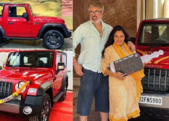 Rupali Ganguly Buys Mahindra Thar