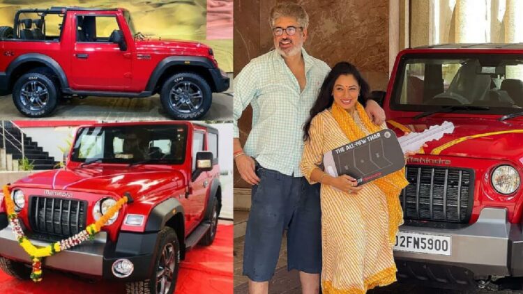 Rupali Ganguly Buys Mahindra Thar