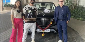 shahid kapoor mira rajput mercedes Maybach gls600