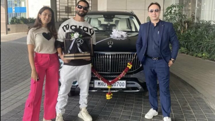 Shahid Kapoor Mira Rajput Mercedes Maybach Gls600